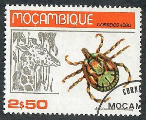 Mozambique #676 used single