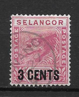 Malaya Selangor 28 Tiger single Used