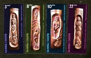 Samoa # 348-351 Mint!
