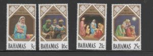 BAHAMAS #416-419 1977 CHRISTMAS MINT VF NH O.G