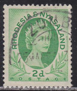 Rhodesia & Nyasaland 143 Queen Elizabeth II 1954