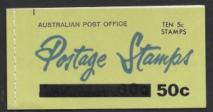 Australia 397a  1967  booklet VF  Mint nh