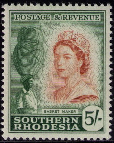 Southern Rhodesia # 92 Mint  VF NH Cat $ 13