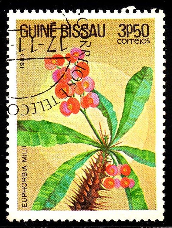 Guinea-Bissau 519 - used - Flower