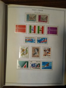 collection on pages Italy 1970-79 CV $96