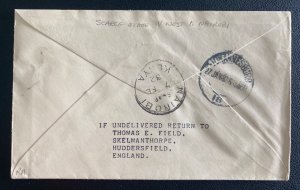 1932 Victoria West South Africa first Flight Airmail cover to Nairobi Kenya IMPe