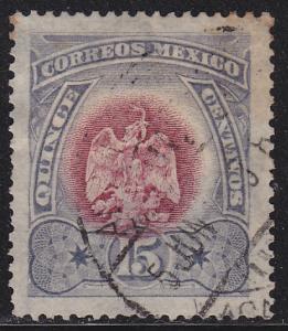 Mexico 299 Hinged Used 1899 Coat of Arms