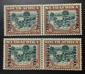 MOMEN: SOUTH AFRICA SG #O18(H),O18a(NH) 1933,1934 MINT OG H/NH £145+ LOT #64551