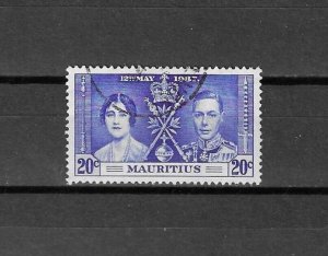 MAURITIUS 1937 SG 251b USED