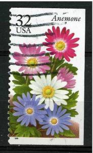 USA 1996 - Scott 3029 used - 32c, Flower, Anemone 