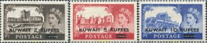 371672 HINGED KUWAIT 1955 SERIE BASICA GRAN BRETAÑA