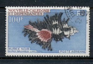 New Caledonia 1969 Black Murex Shell 100f FU