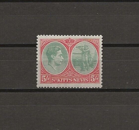 ST KITTS & NEVIS 1938/50 SG 77 MINT