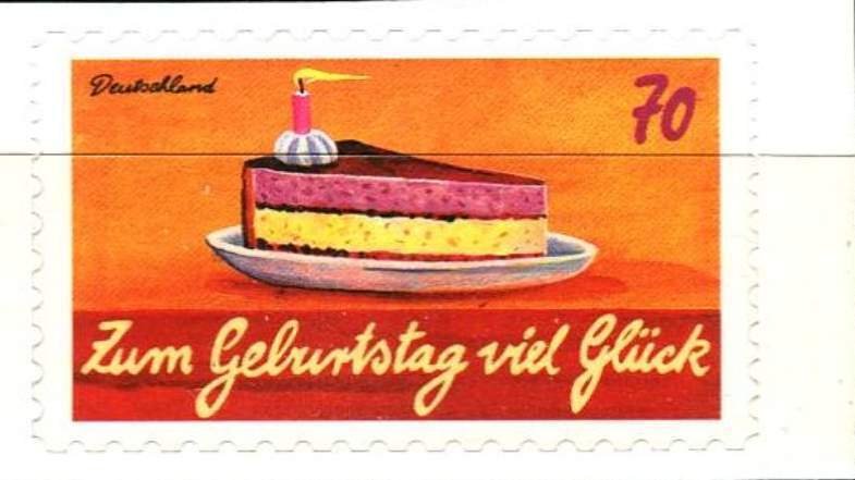 Germany 2016,Sc#2920-1 MNH, Greetig Stamps s./a.