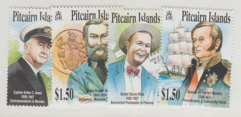 Pitcairn Islands Scott #553-556 Stamp - Mint NH Set