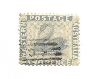 Western Australia 1861 - Scott #21 *