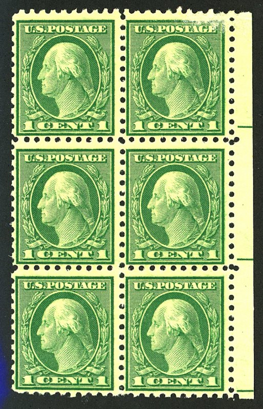 U.S. #538 MINT Block OG LH 