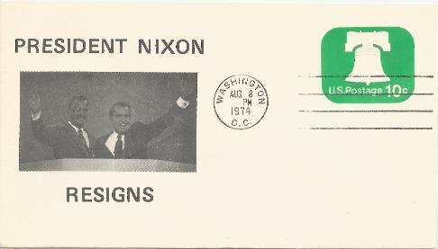 Nixon Resignation Noble # r8-11 #!