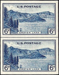 761 Mint,NGAI,NH... Horizontal Line Pair... SCV $6.00