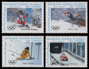 Comoro Comoros 1987 MNH Stamps Scott C175-178 Sport Olympic Games Skiing