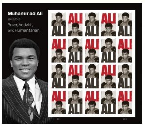 US #6051c 2026 Muhammad Ali imperf NDC sheet of 20 available post 2/1/26
