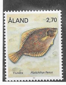 Aland #48  2.70m Flounder   (MNH)  CV $1.60