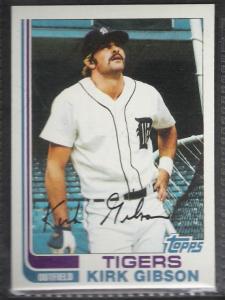 1982 TOPPS #105 Kirk Gibson NRMT-MT