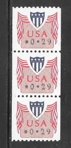 #CVP31 MNH Shiny Gum PNC/3 Plate #1 Computer Vended Postage.