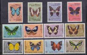 PAPUA & NEW GUINEA MINT O.G. SET BUTTERFLIES AAE1207