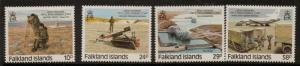 FALKLAND ISLANDS SG539/42 1987 ROYAL ENGINEERS MNH