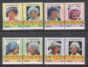 Tuvalu Nanumaga 41-44 Queen Mother MNH VF