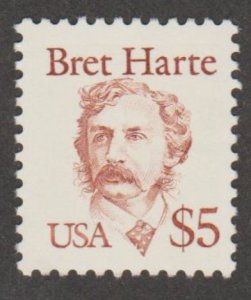 U.S. Scott #2196 Bret Harte Stamp - Mint Single