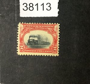 MOMEN: US STAMPS   #295 MINT OG H LOT #38113