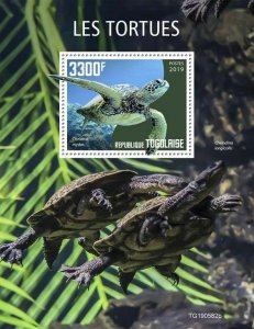 Z08 TG190582b TOGO 2019 Turtles MNH ** Postfrisch