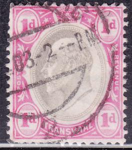 Transvaal 253 USED 1902 King Edward VII 1d