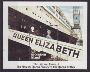 1985 Ascension Is Queen Mother MS U/M