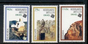 Netherlands Antilles 1998 Israel World Stamp Ex. MUH