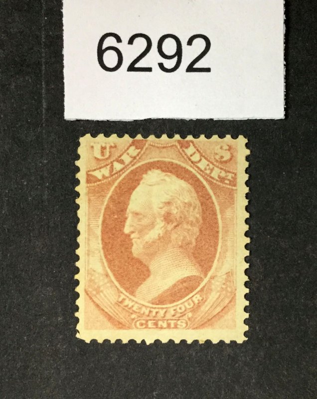 MOMEN: US STAMPS  #O91 MINT OG H  LOT #6292