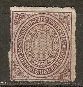 Germany N. German Confed. 12  Mi 12 Used F 1868 SCV $110.00