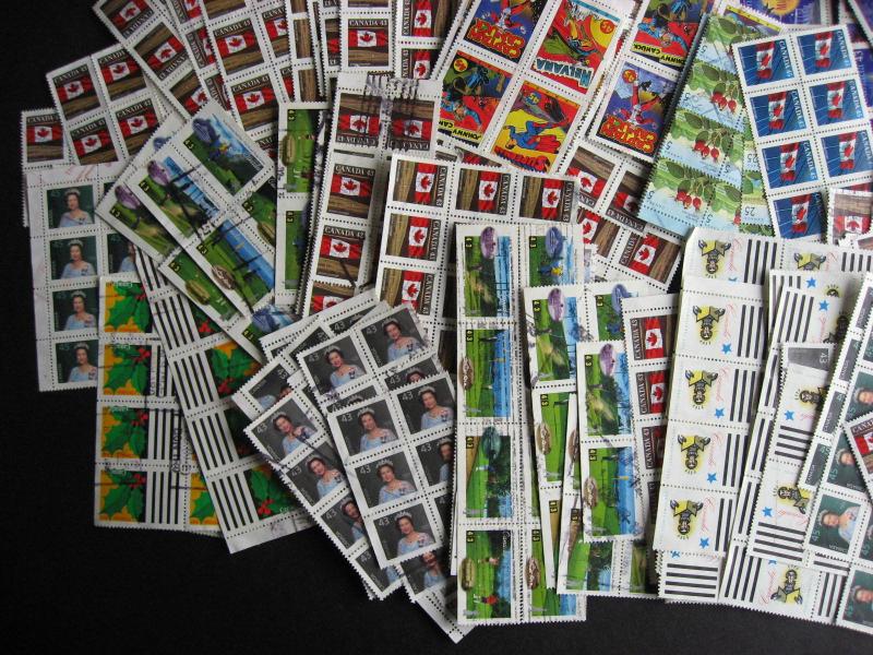 CANADA wholesale 240 used mid 1990s blocks of 4 or more, what a load here!
