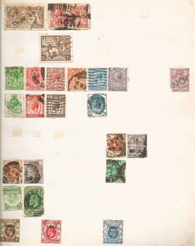 Great Britain - 78 Different - All prior to 1930 - See Scans