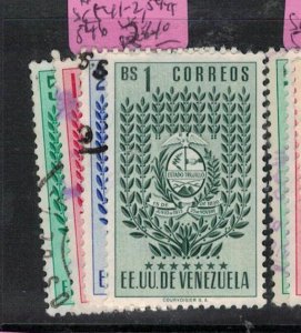 Venezuela Arms Trujillo SC 541-2, 544-5, 546 VFU (6exg)