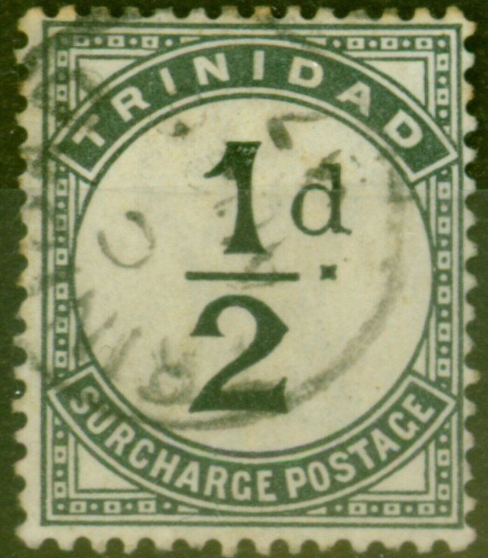 Trinidad 1885 1/2d Slate-Black SGD1 Fine Used 