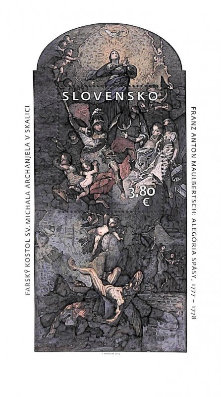 Slovakia 2024, Franz Anton Maulbertsch s/s, MNH