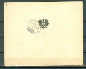 WURTTEMBERG 1897 HISTORICAL COVER..VERY NICE