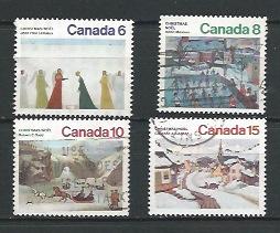 Scott# 650 - 653  used    singles