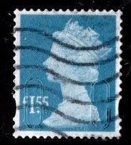 Great Britain - #MH474 Machin Queen Elizabeth II (Off Paper) - Used