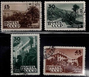 Russia Scott 1052-1055 Used  CTO stamp set