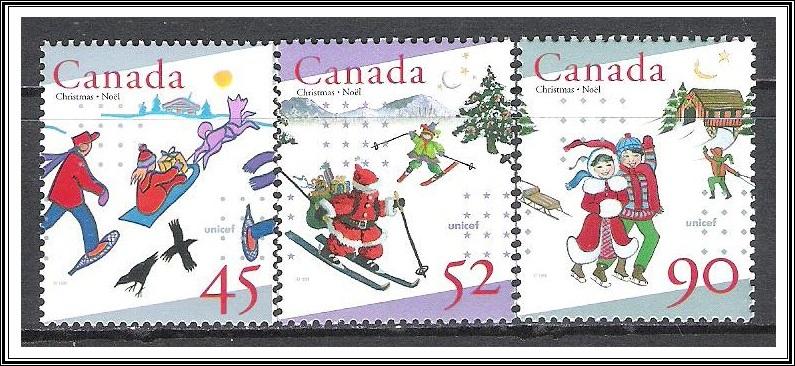 Canada #1627-1629 Christmas MNH