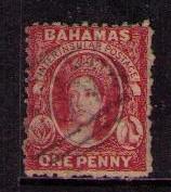 BAHAMAS Sc# 11c USED VGF Victoria